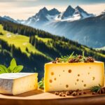 Austrian Alps cheese