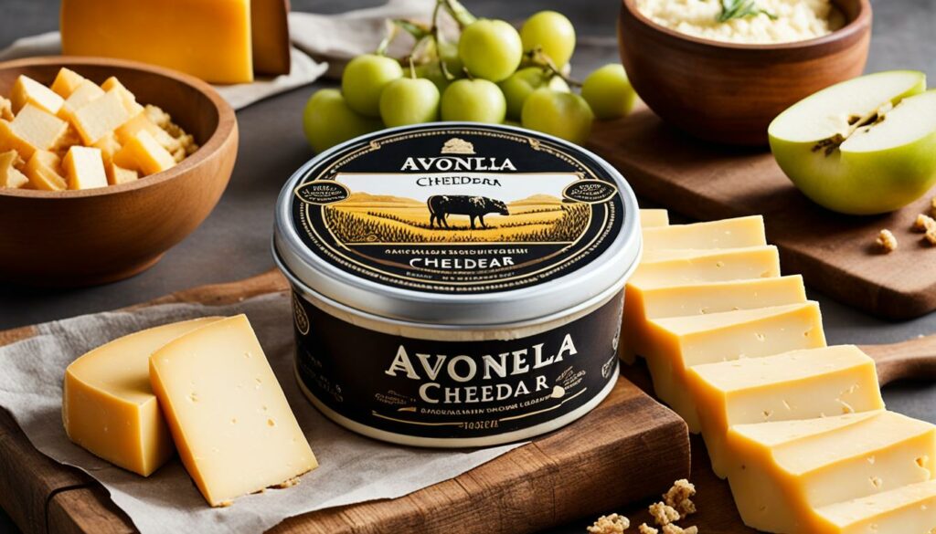Avonlea Clothbound Cheddar cheese