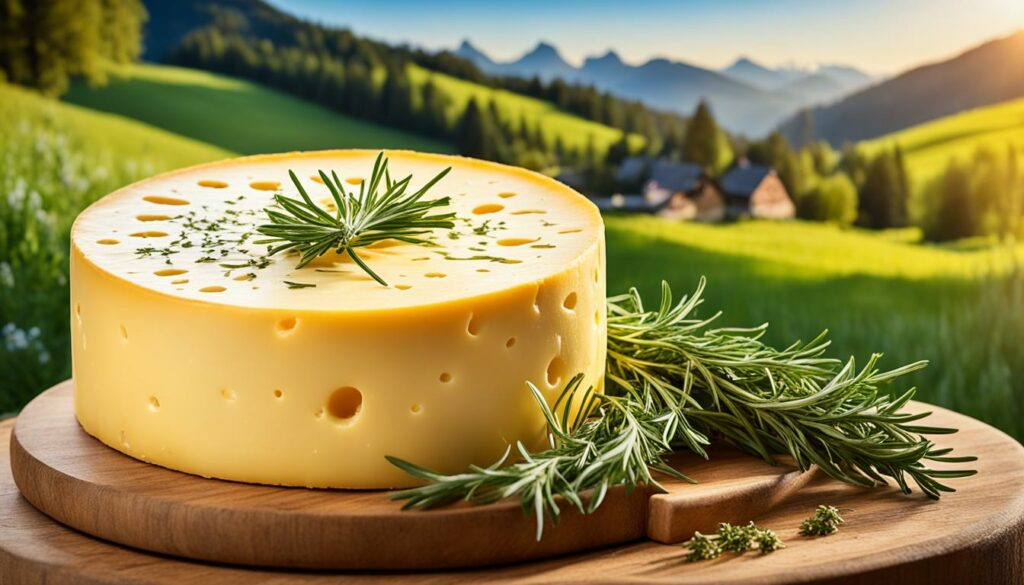 Bavarian Bergkase cheese