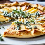 Savory Blue Cheese and Pear Galette Recipe
