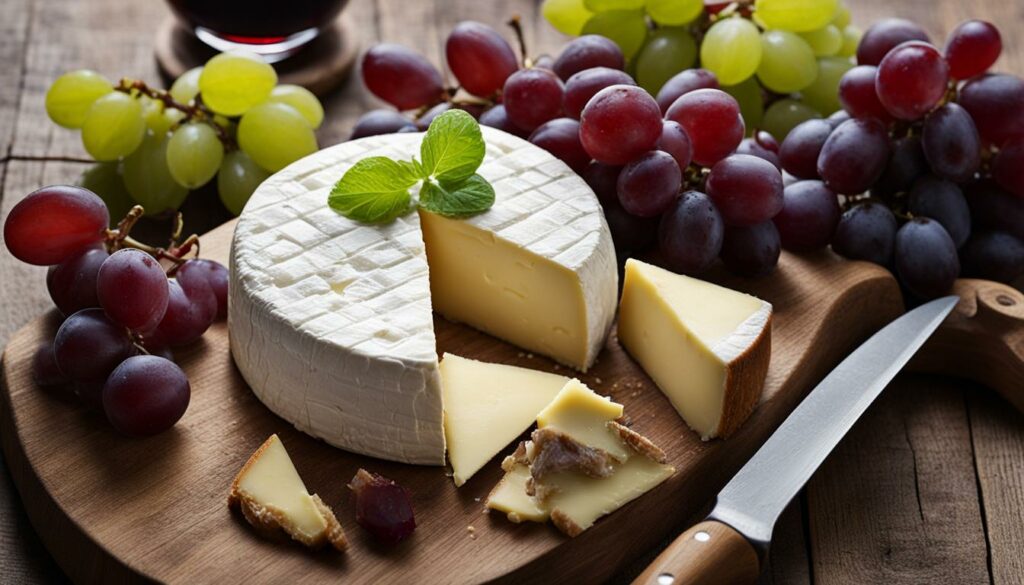 Brie and Camembert cheese