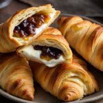 Brie and Fig Jam Croissant Pockets Recipe