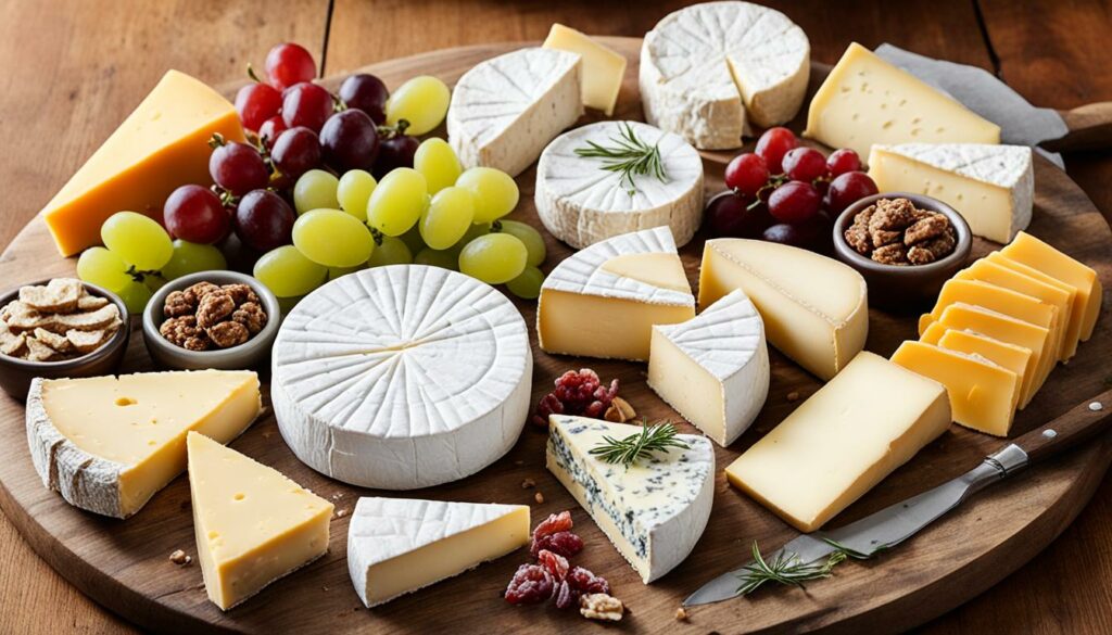 Brie cheese varieties