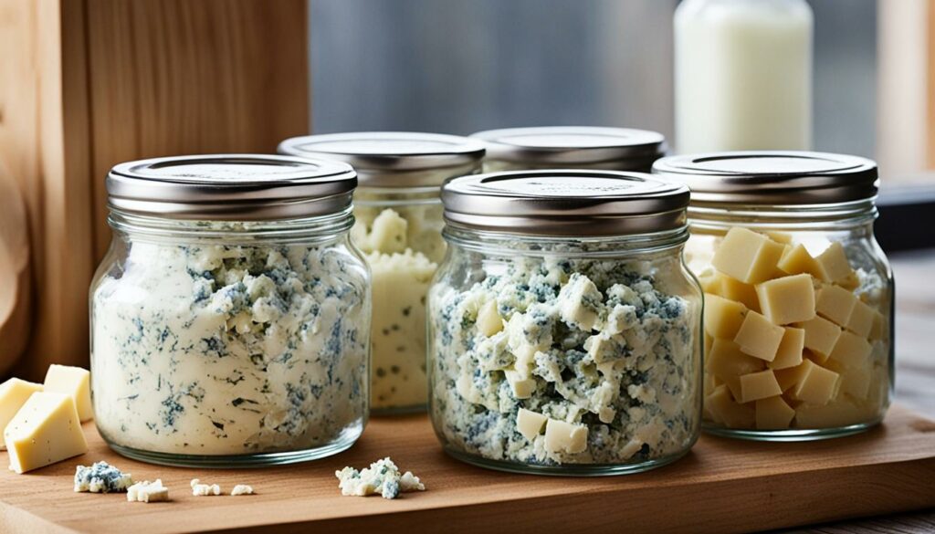 Buttermilk Blue Cheese Storage