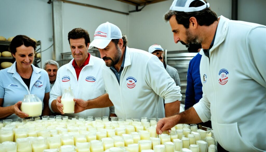 Caciocavallo cheese production process