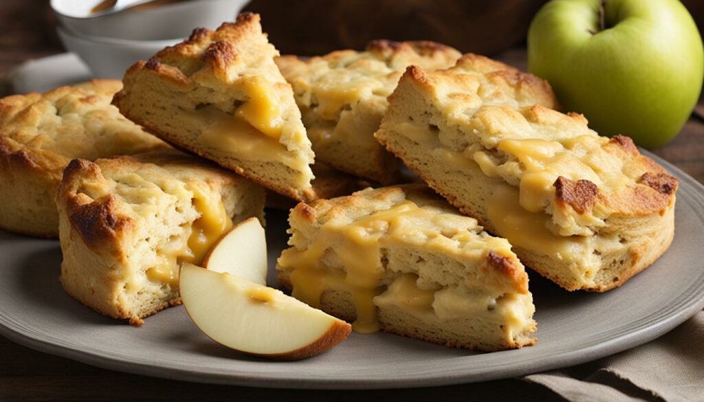 Cheddar and Apple Scones