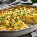 Cheddar and Chive Potato Gratin Recipe | Homemade Delight