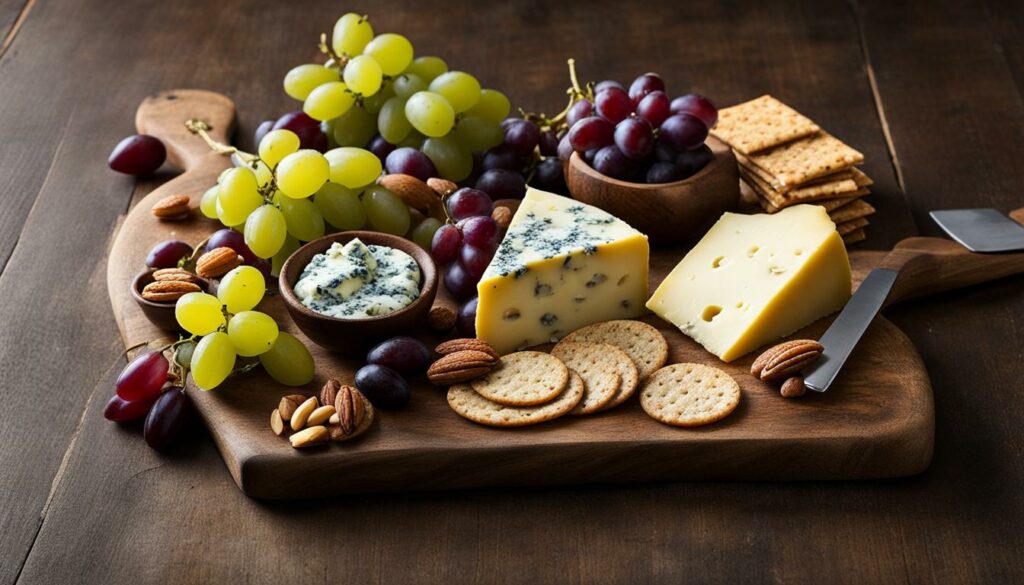 Cheese Board with Cambazola Cheese