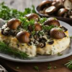 Cheese and Herb Stuffed Mushrooms Recipe Idea