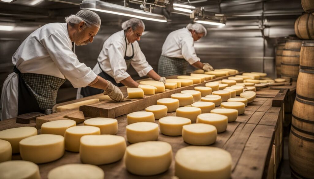 Comte Cheese Production