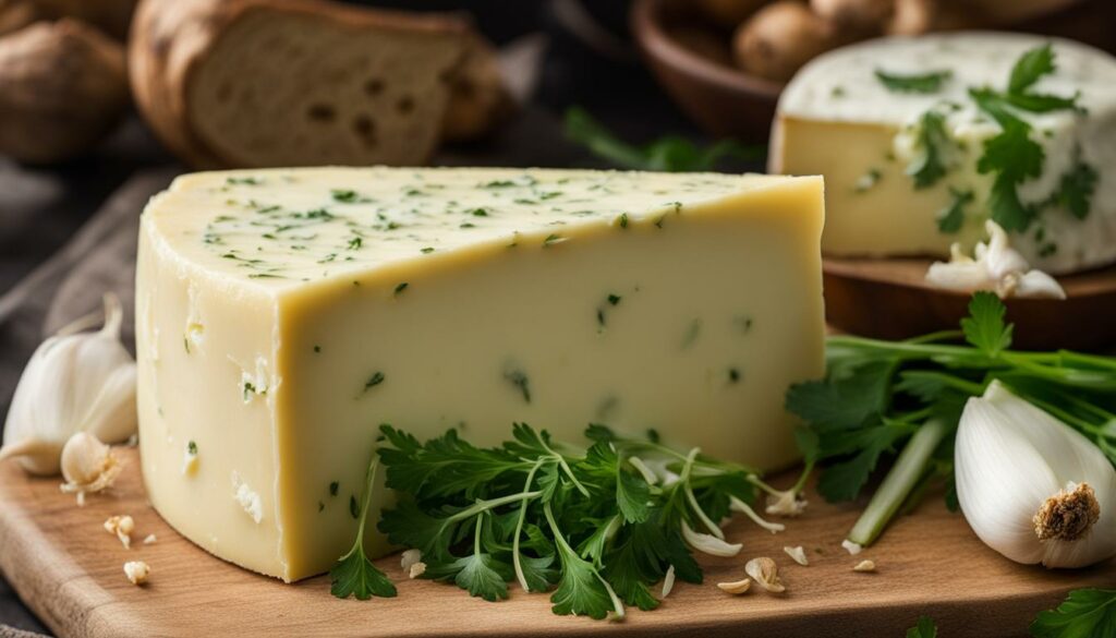 Cornish Wild Garlic Yarg Cheese