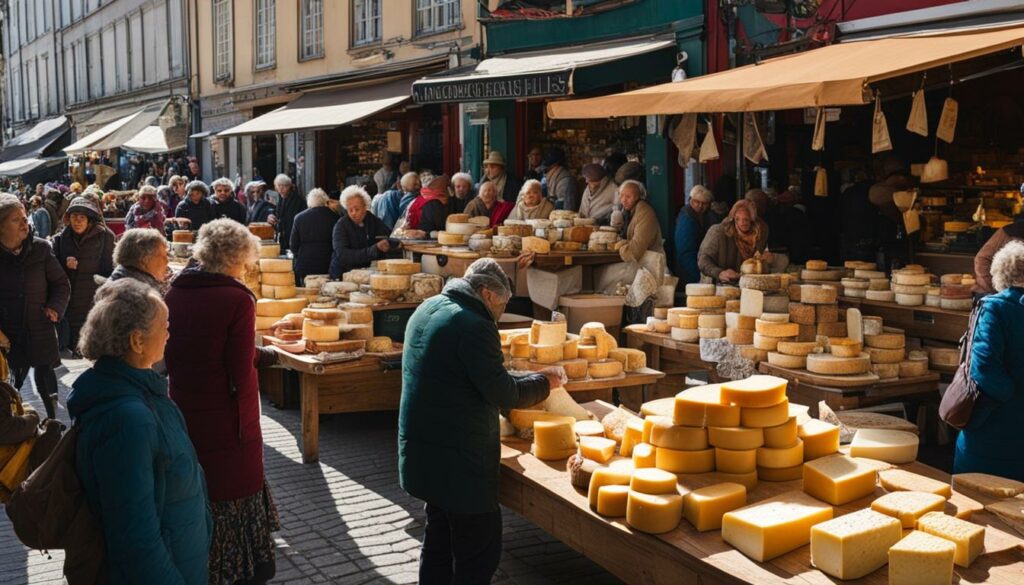 Cratloe Hills Cheese in the market