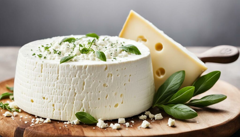 Creamy ricotta cheese image