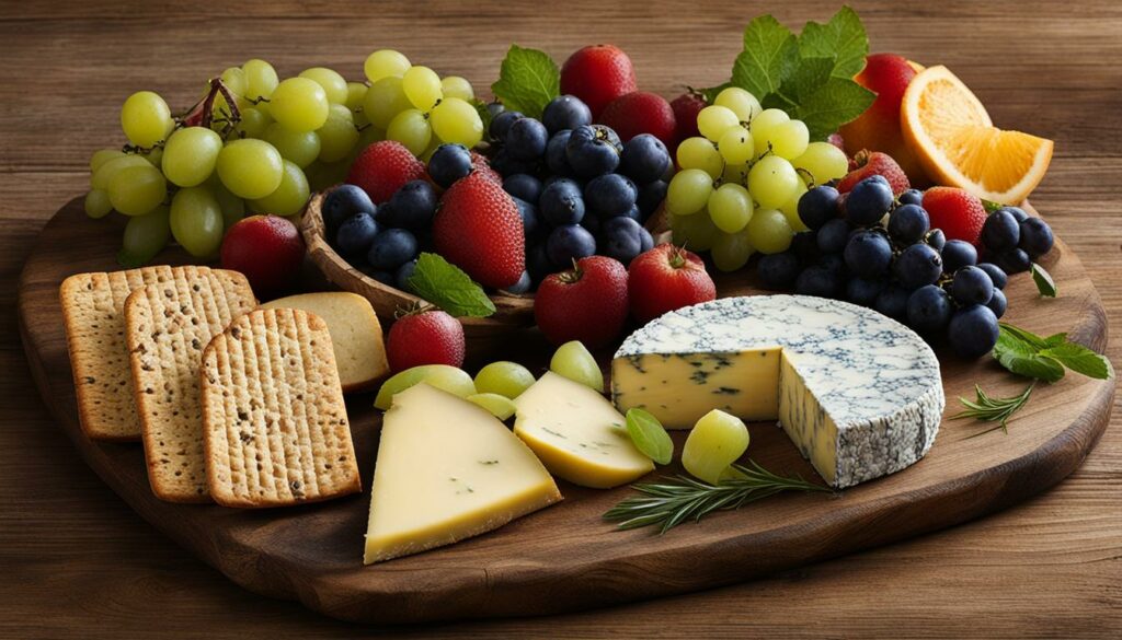 Devon Blue cheese platter