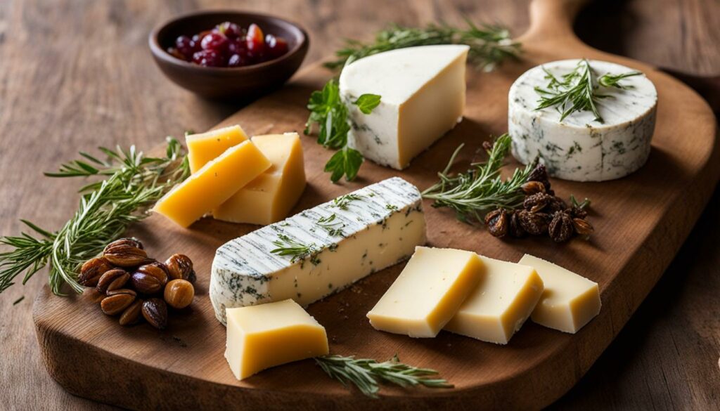 French goat cheeses