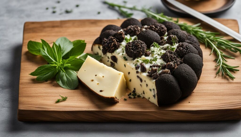 Fromage Blanc with Truffle cheese