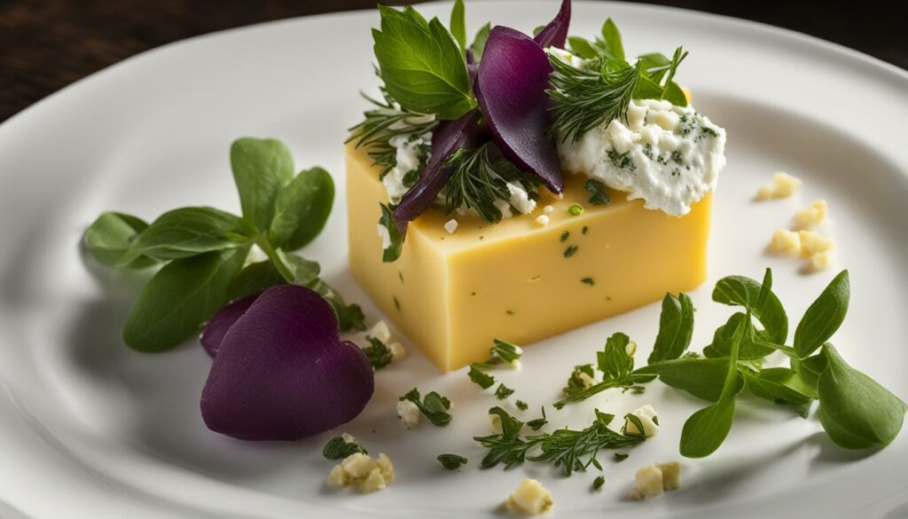 Goat Feta and Fresh Goat Cheese with Herbs