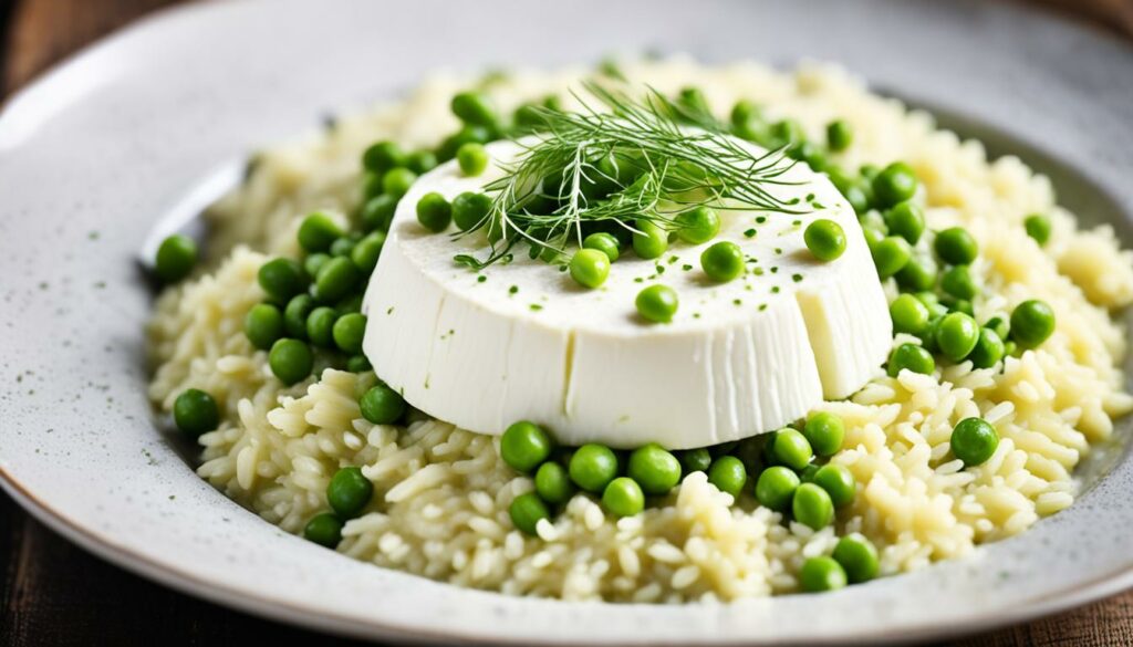 Goats Cheese and Fennel Risotto