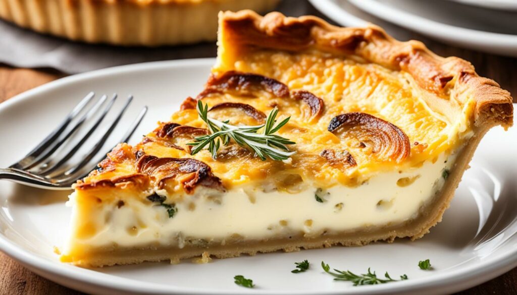 Good Cheese in Quiche