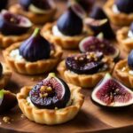 Gourmet Goat Cheese and Fig Tartlets with Honey Drizzle Recipe