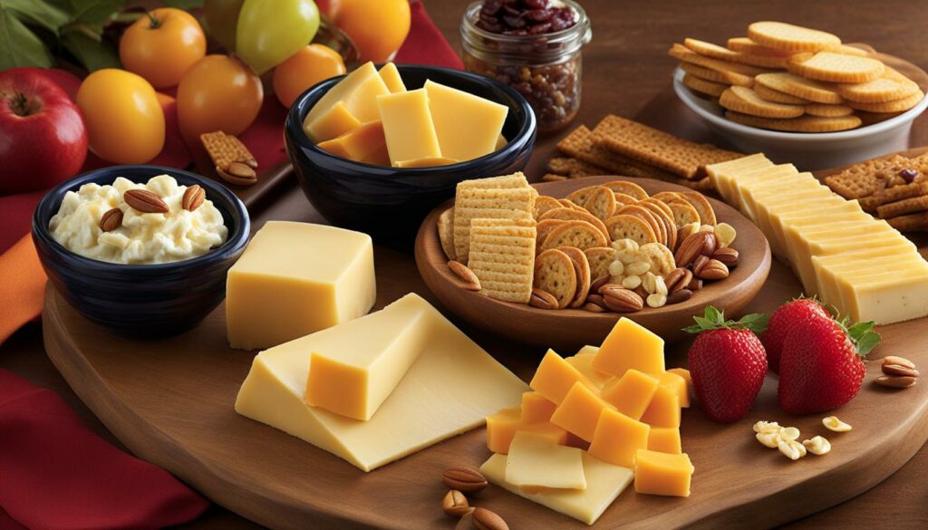 Gourmet Snacks with Colby-Jack Cheese