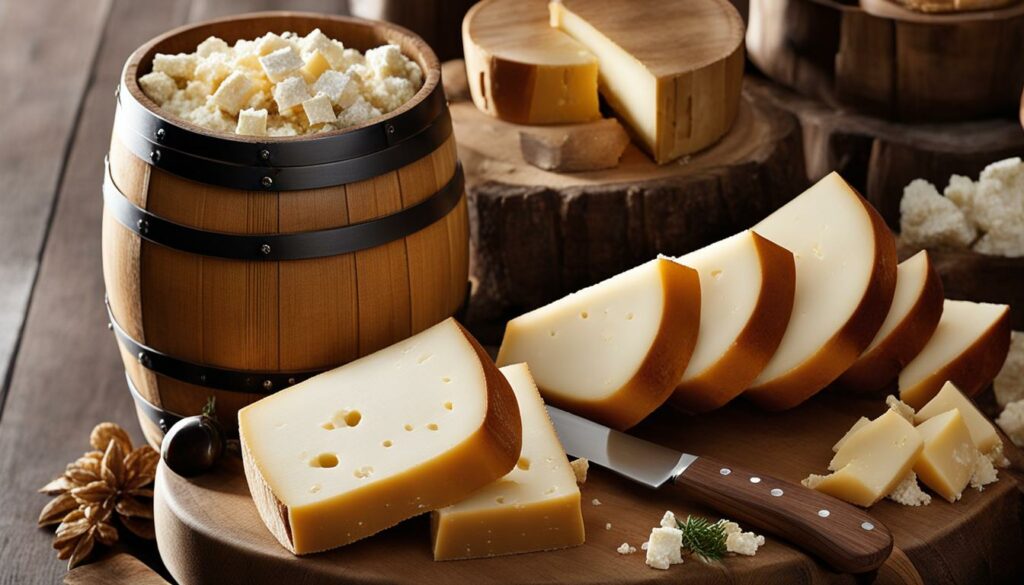 Gourmet cheese aging process