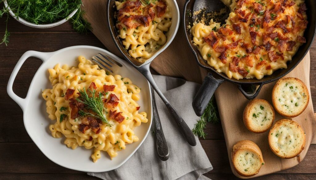 Gruyère Mac and Cheese Serving Ideas
