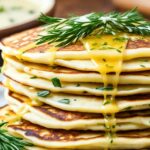 Havarti and Dill Savory Pancakes Recipe