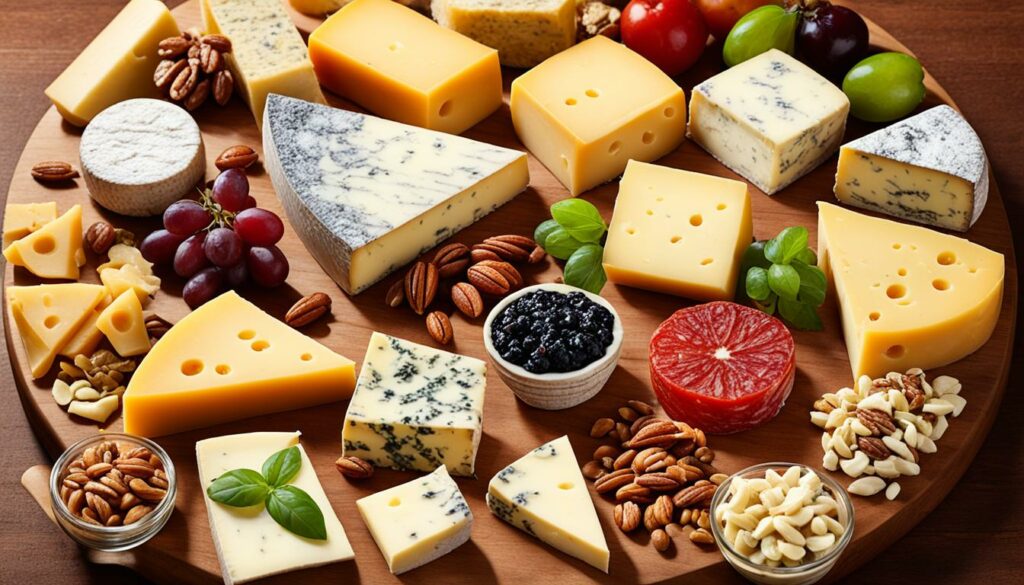 Italian and Swiss Cheeses