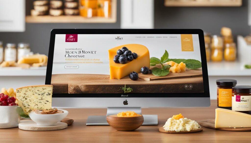Monet cheese online options