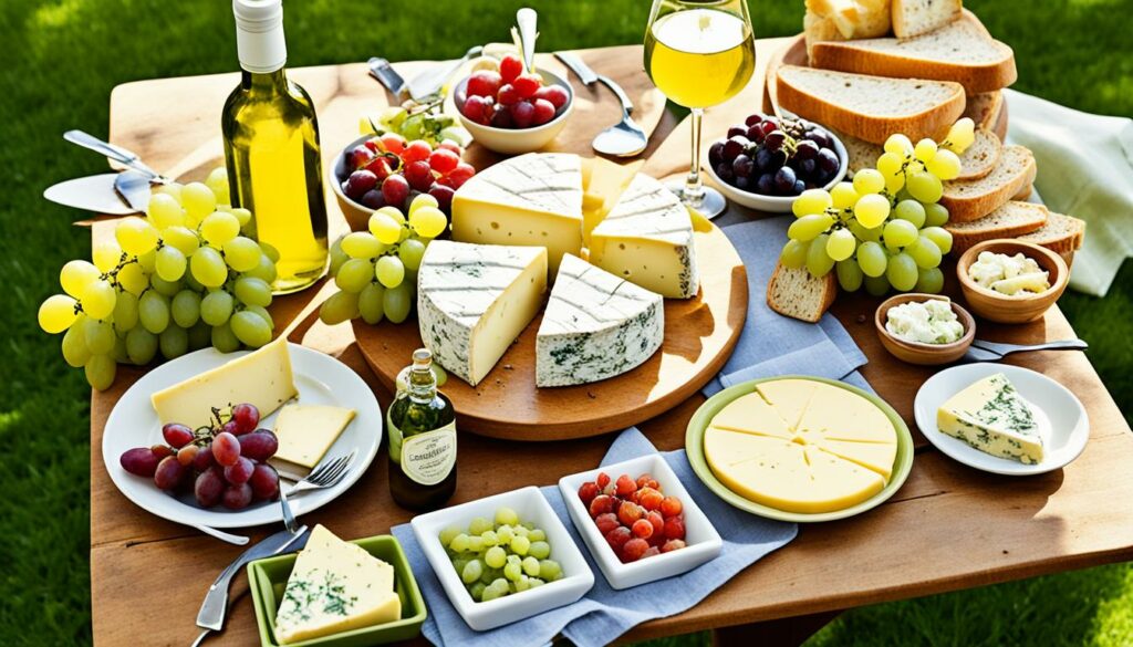 Outdoor Cheese Pairing
