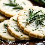 Parmesan and Rosemary Shortbread Cookies Recipe