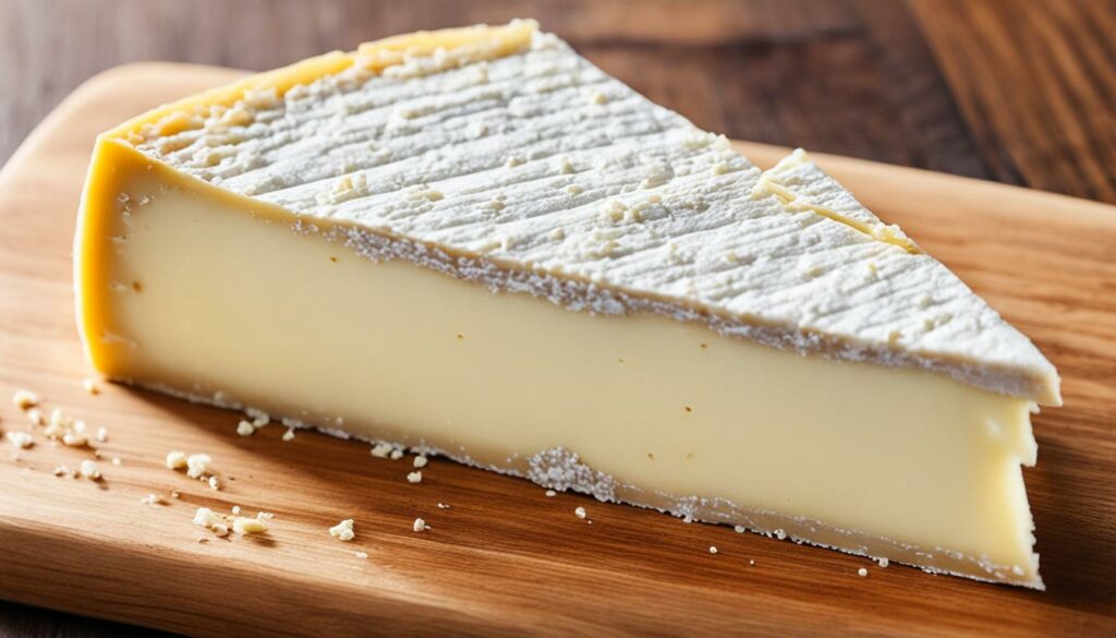 Pave d'Affinois cheese at room temperature