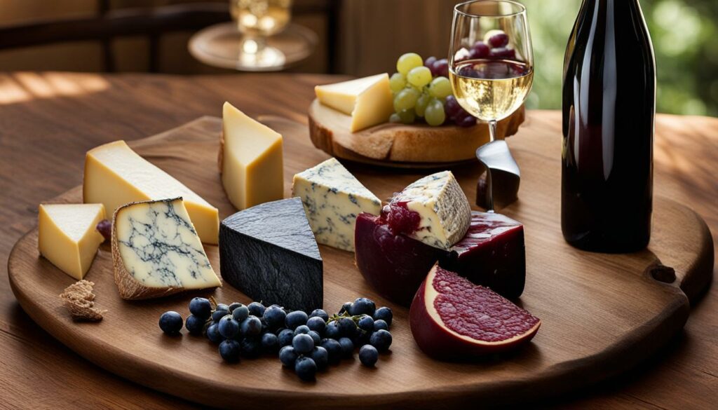 Perroche cheese and wine pairing