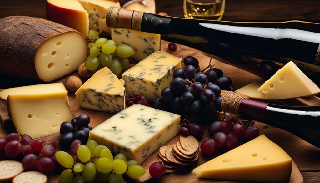 Spanish cheese and wine pairing