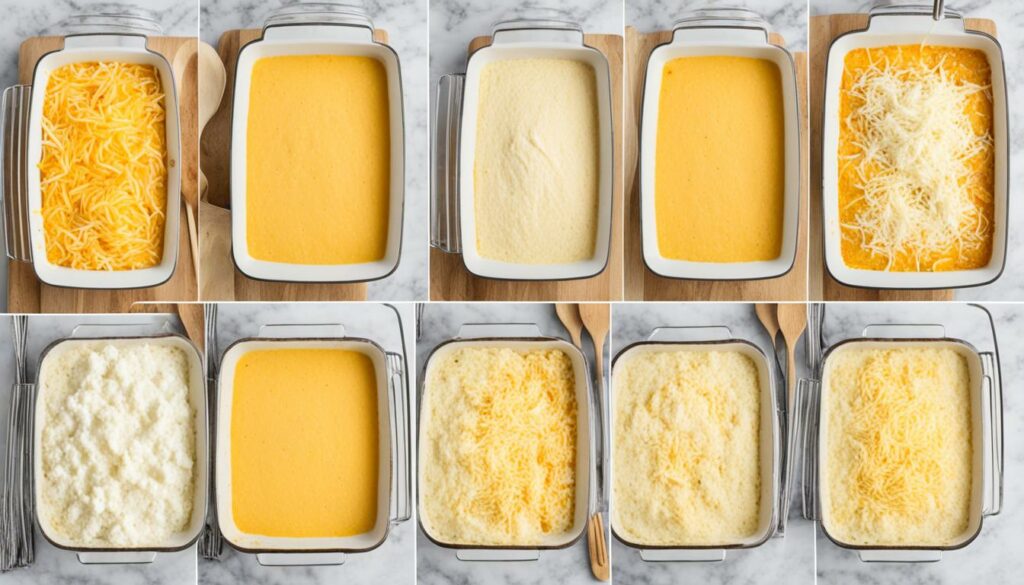 Step-by-Step Cheesy Grits Casserole