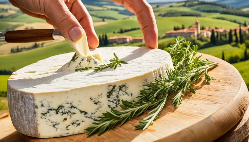 Tuscan caciotta cheese