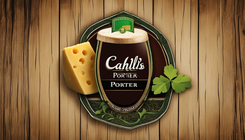 Varieties of Cahill's Irish Porter Cheddar Cheese