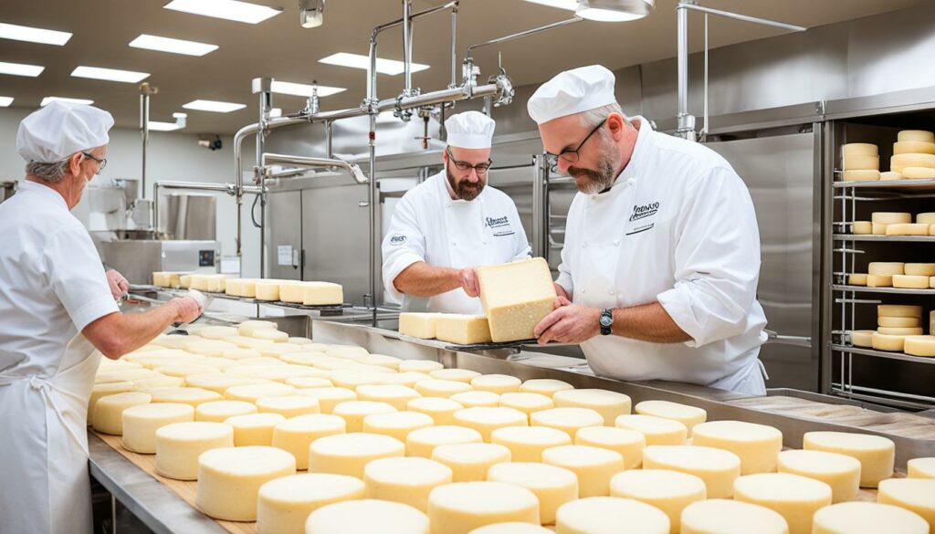 artisanal cheese production