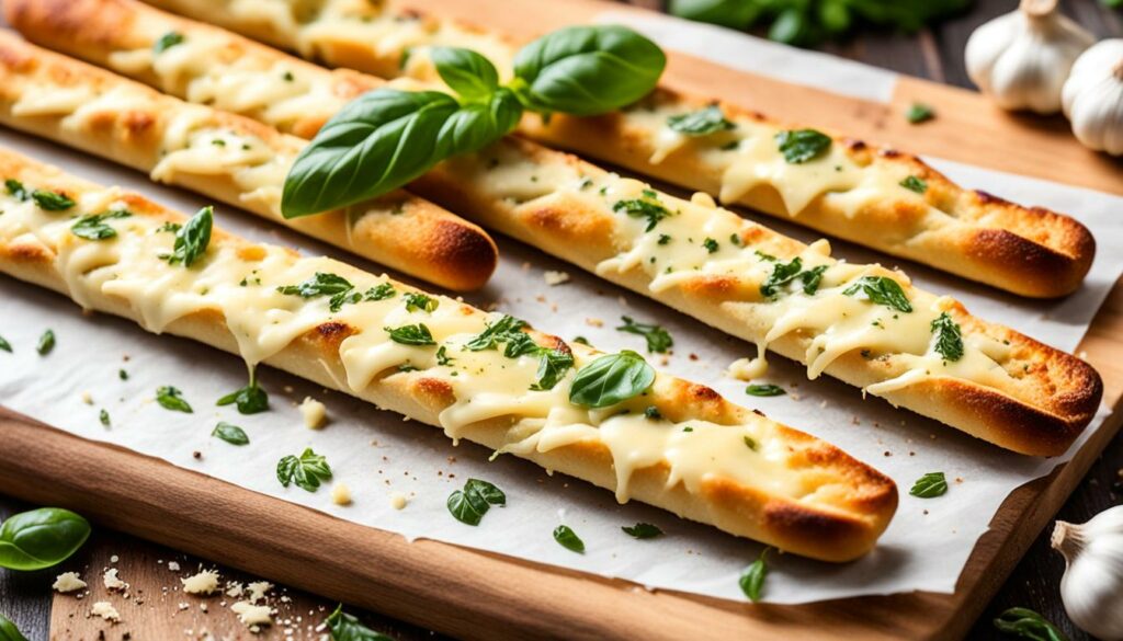 asiago and garlic breadsticks recipe