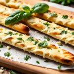 Indulge in the Flavors of Homemade Asiago & Garlic Breadsticks