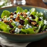 Blue Cheese & Walnut Salad with Balsamic Recipe