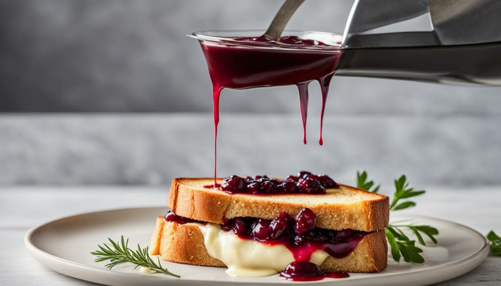 brie and cranberry grilled cheese sandwich recipe