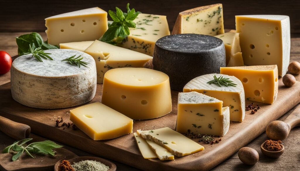 caciotta cheese varieties