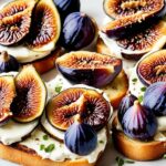 Delicious Cambozola & Caramelized Fig Crostini Recipe: A Gourmet Vegetarian Appetizer