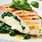 camembert and spinach stuffed chicken recipe