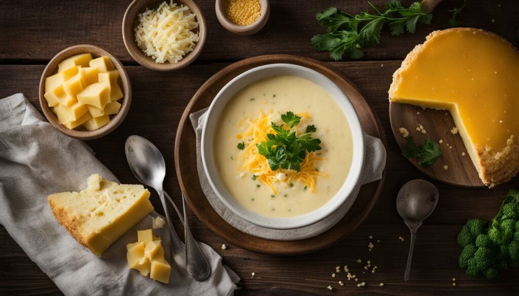 cauliflower and cheddar soup recipe