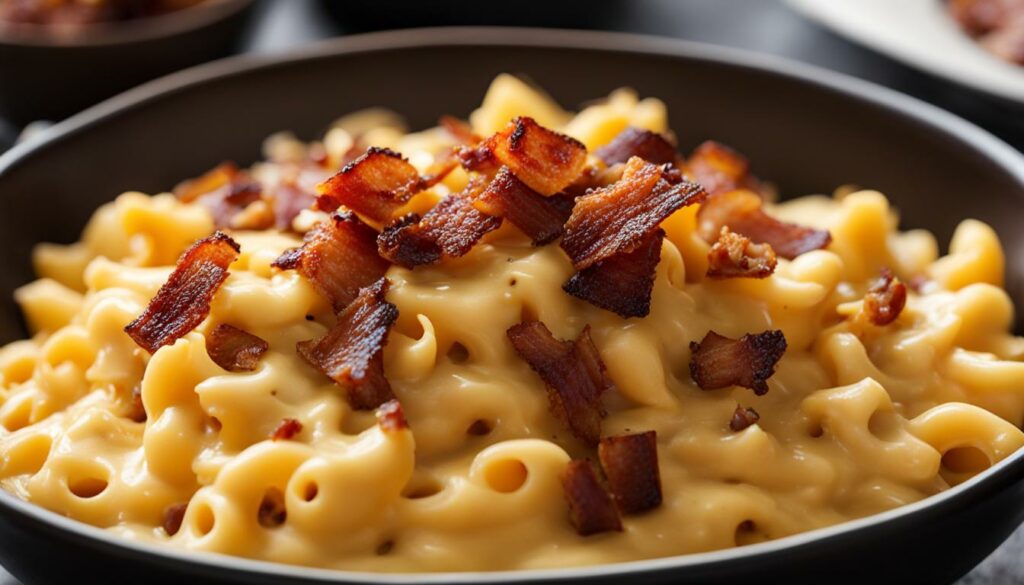 cheddar and bacon macaroni and cheese recipe