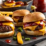 Easy Cheddar Cheeseburger Sliders Recipe