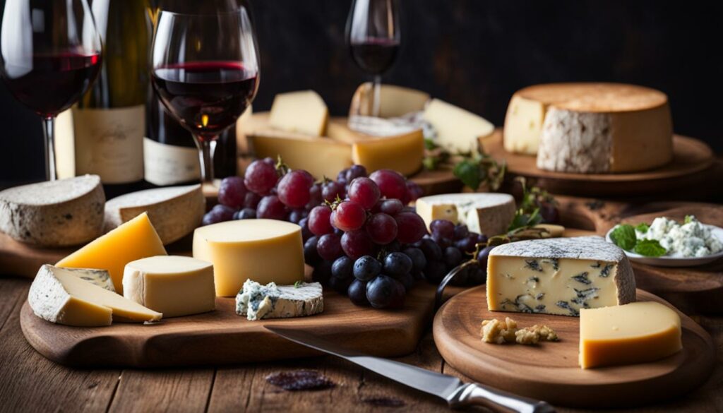 cheese and wine pairing